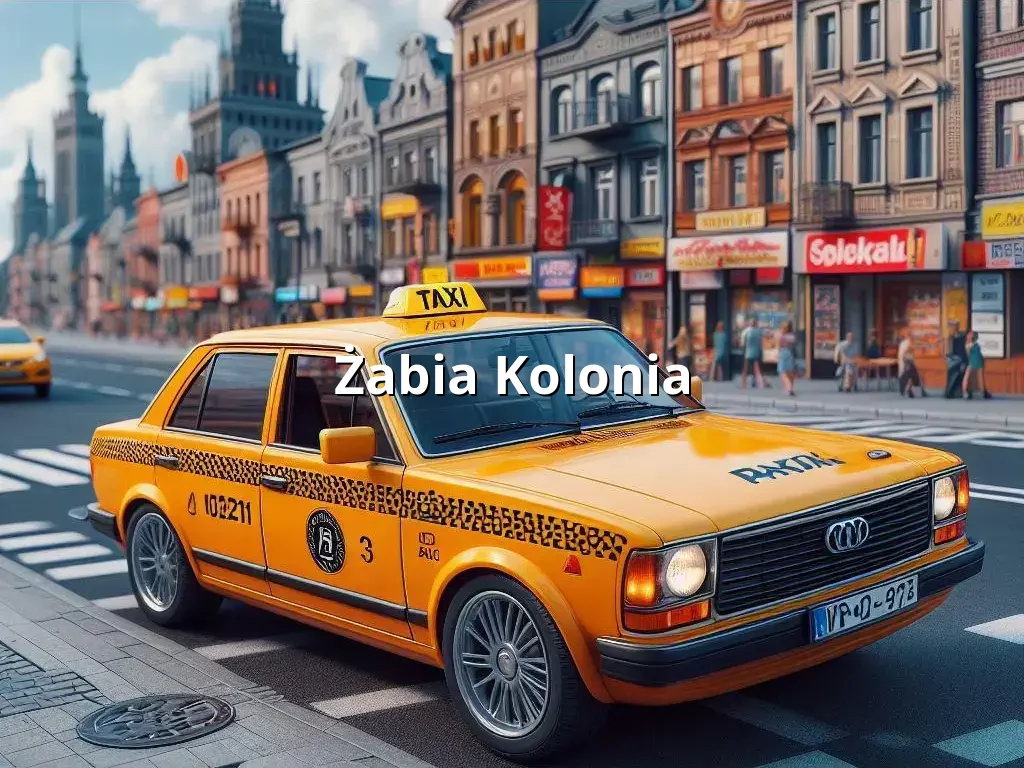 Bezpieczne Taxi Żabia Kolonia