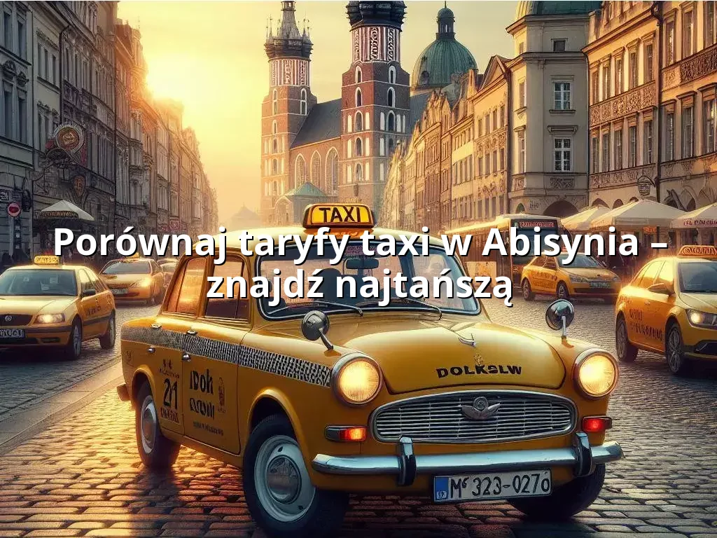 Tanie Taxi Abisynia