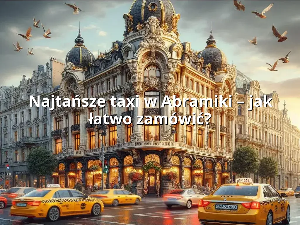 Tanie Taxi Abramiki