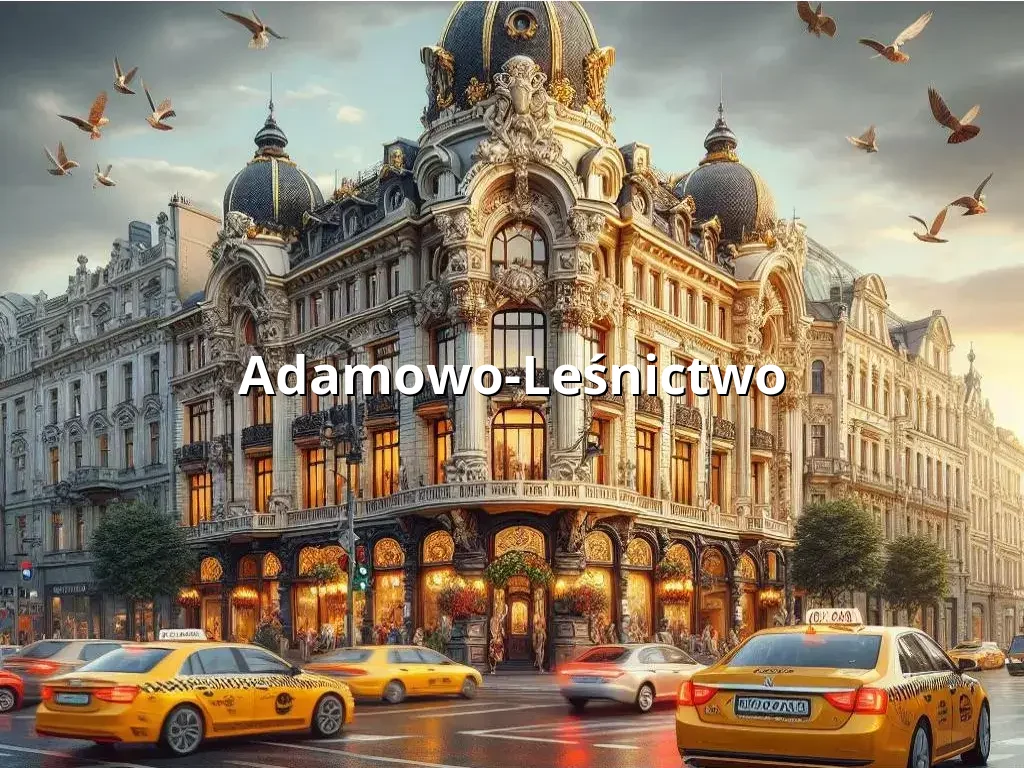 Bezpieczne Taxi Adamowo-Leśnictwo