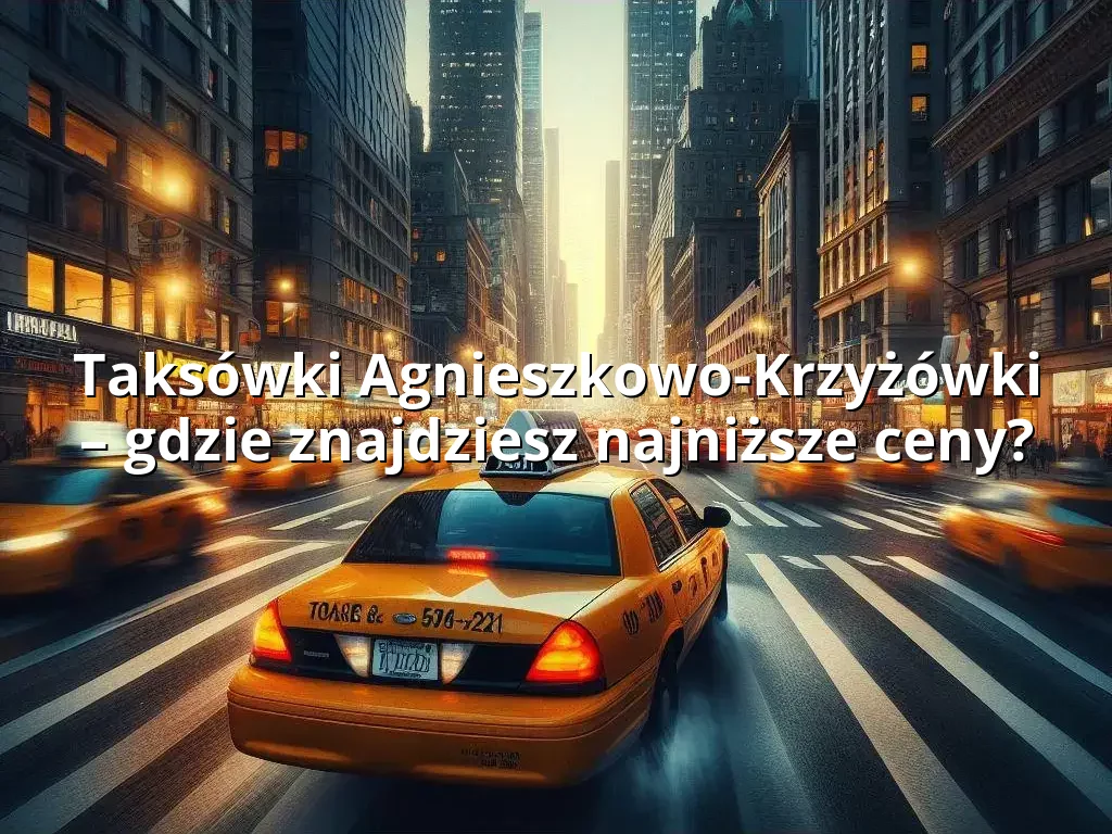 Tanie Taxi Agnieszkowo-Krzyżówki