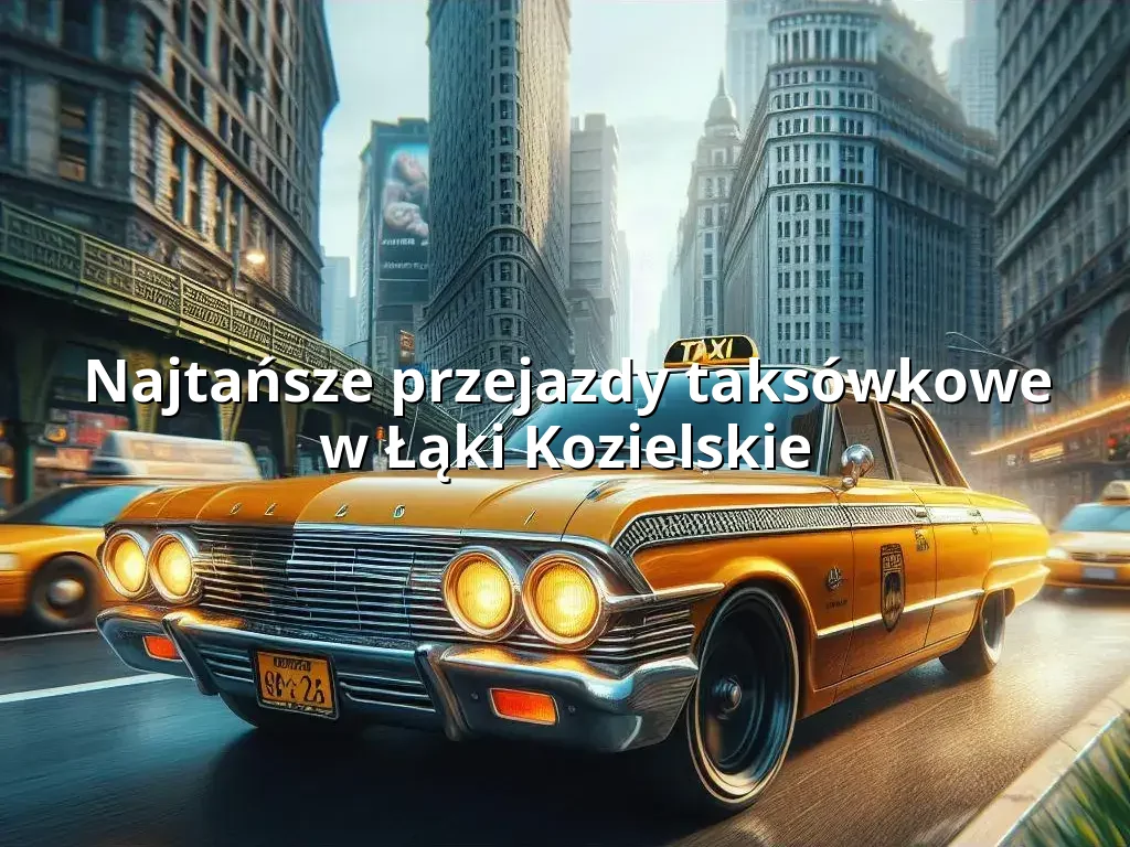 Tanie Taxi Łąki Kozielskie