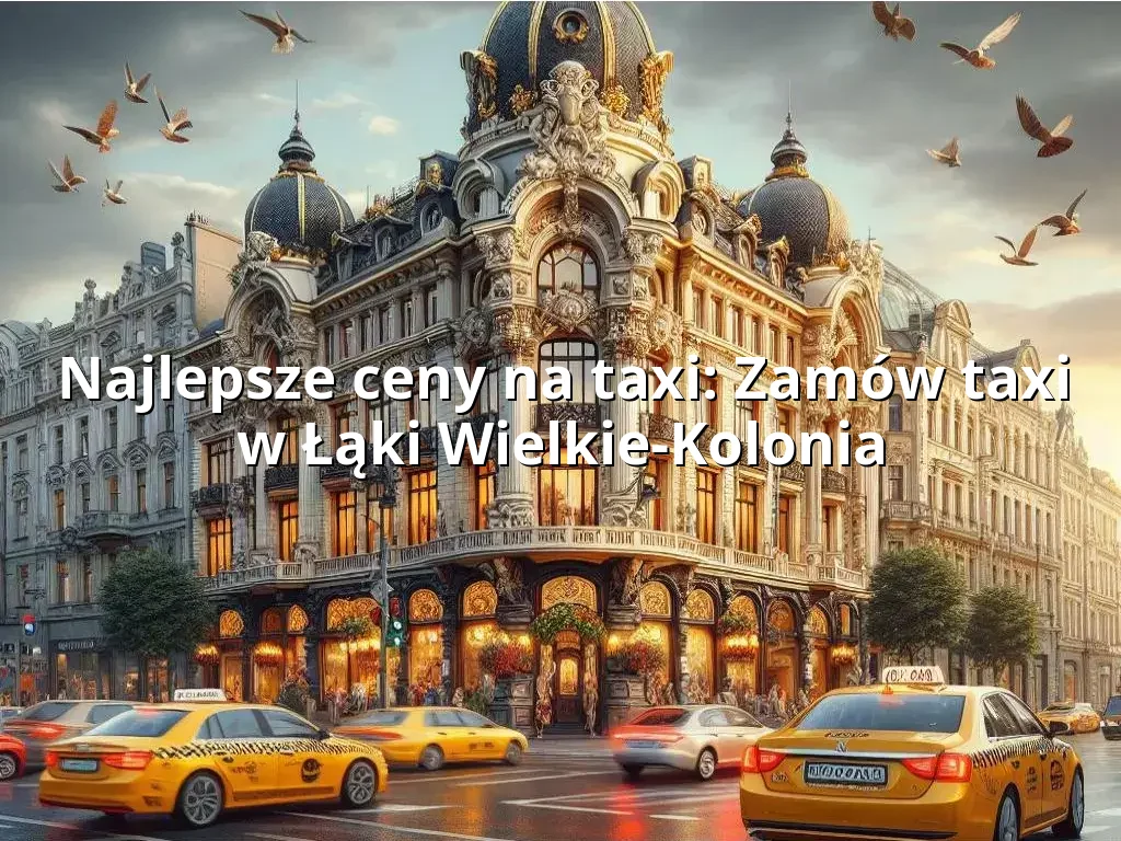 Tanie Taxi Łąki Wielkie-Kolonia