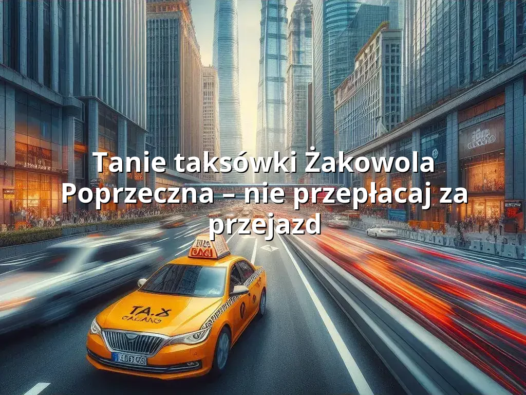 Tanie Taxi Żakowola Poprzeczna