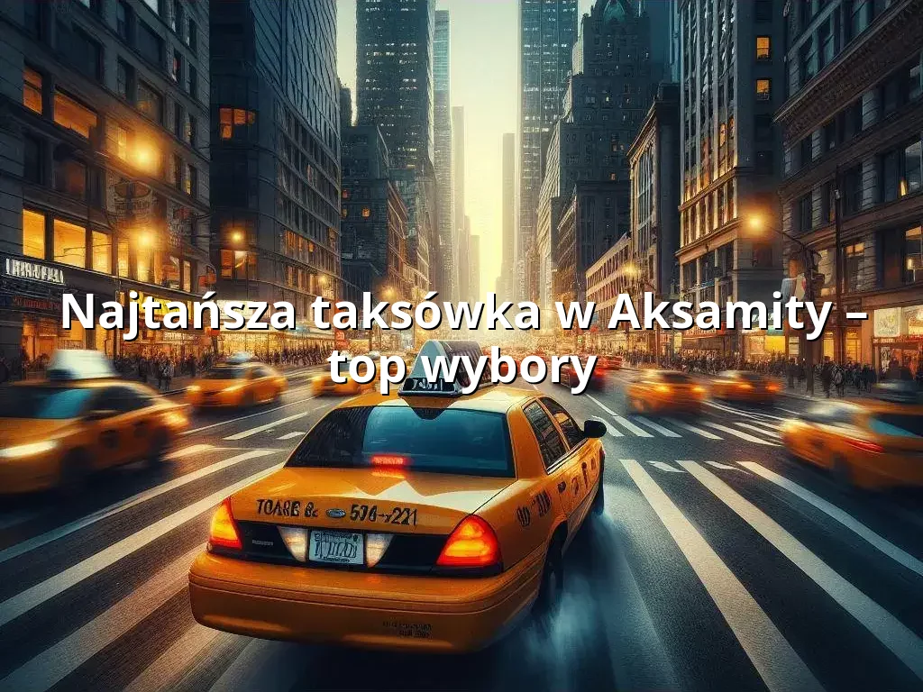 Tanie Taxi Aksamity