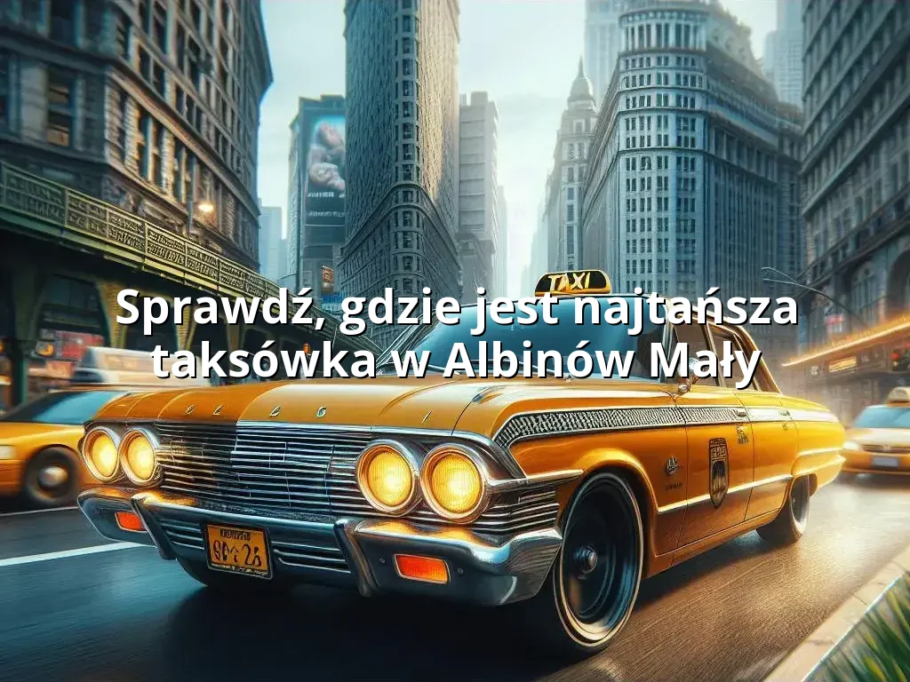 Tanie Taxi Albinów Mały