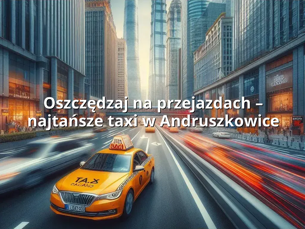 Tanie Taxi Andruszkowice