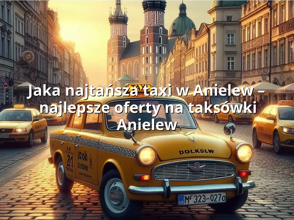 Tanie Taxi Anielew