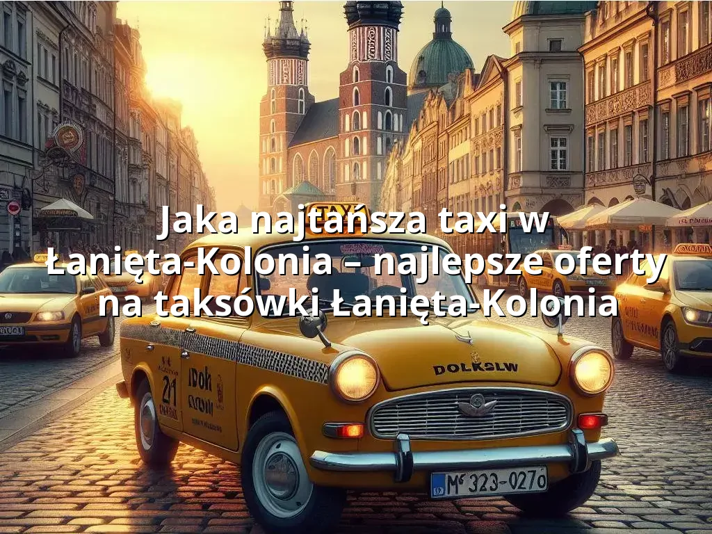 Tanie Taxi Łanięta-Kolonia