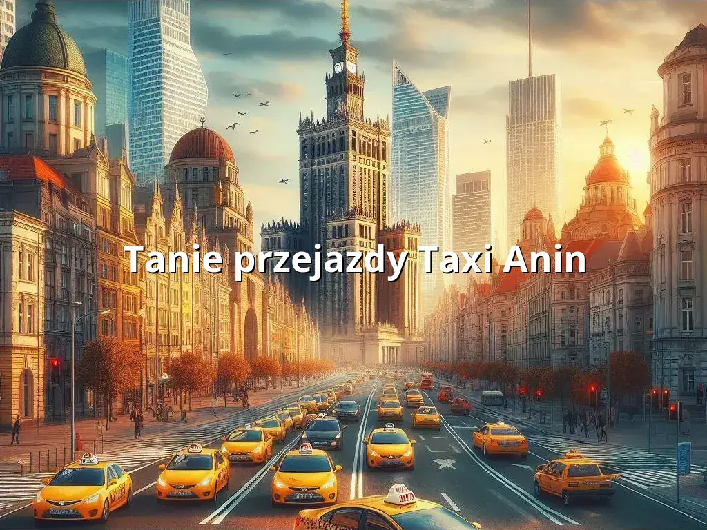 Tanie Taxi Anin