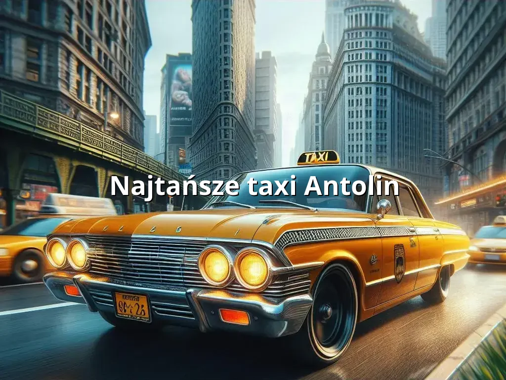 Tanie Taxi Antolin