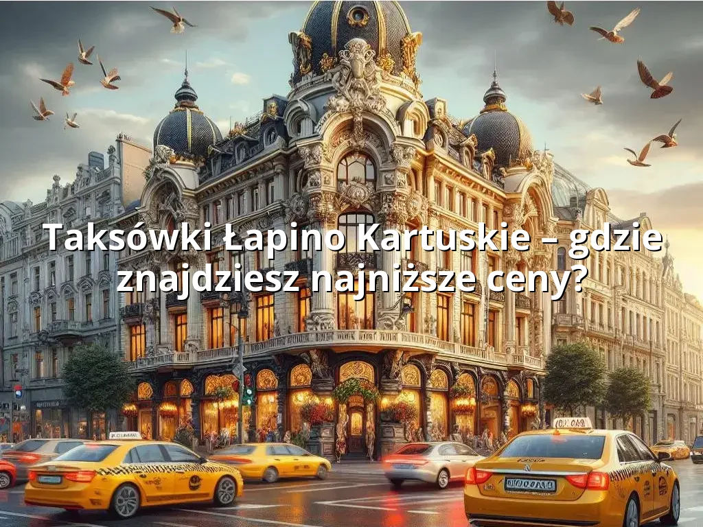 Tanie Taxi Łapino Kartuskie