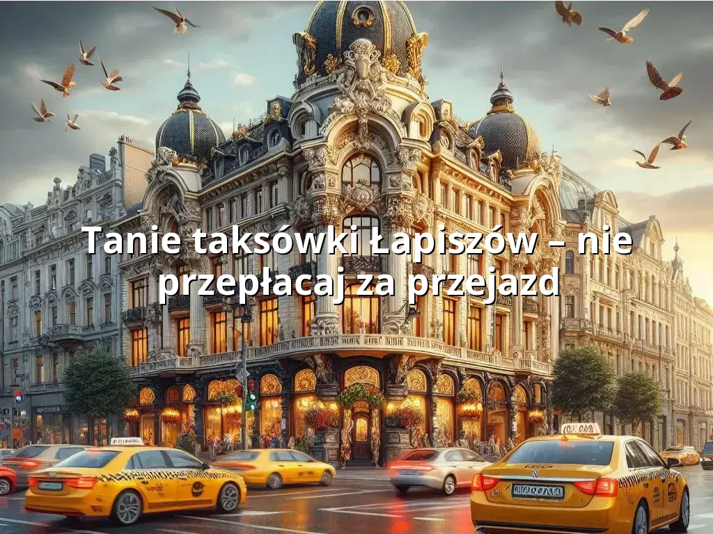 Tanie Taxi Łapiszów