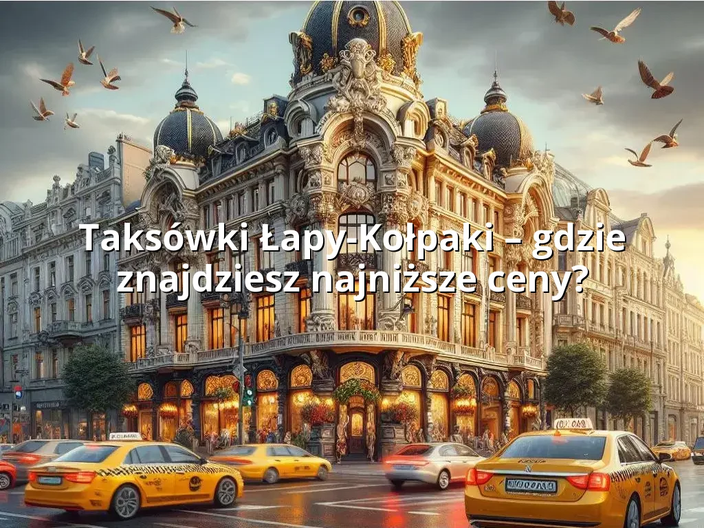 Tanie Taxi Łapy-Kołpaki