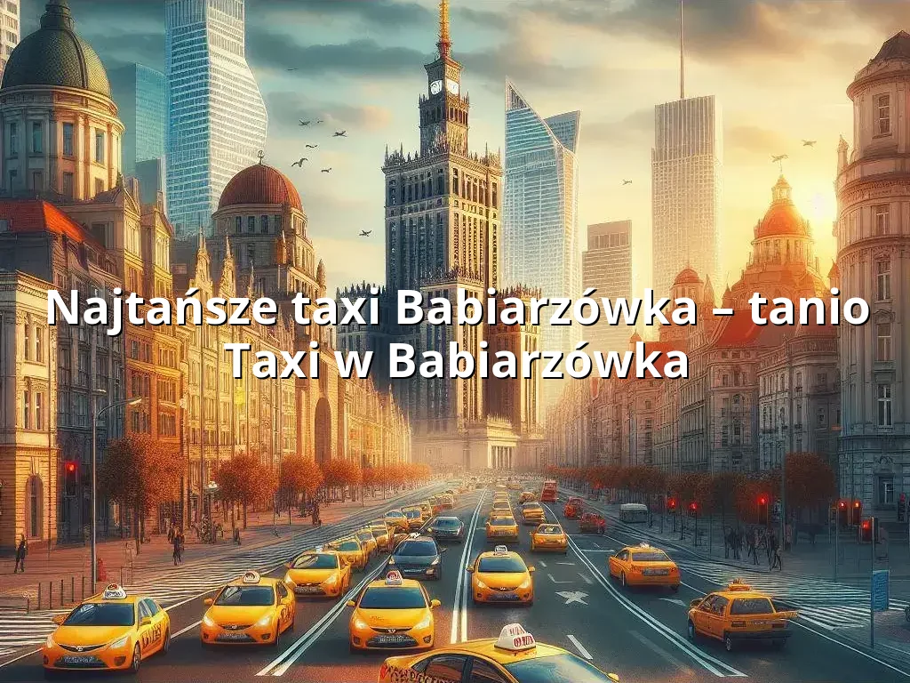 Tanie Taxi Babiarzówka