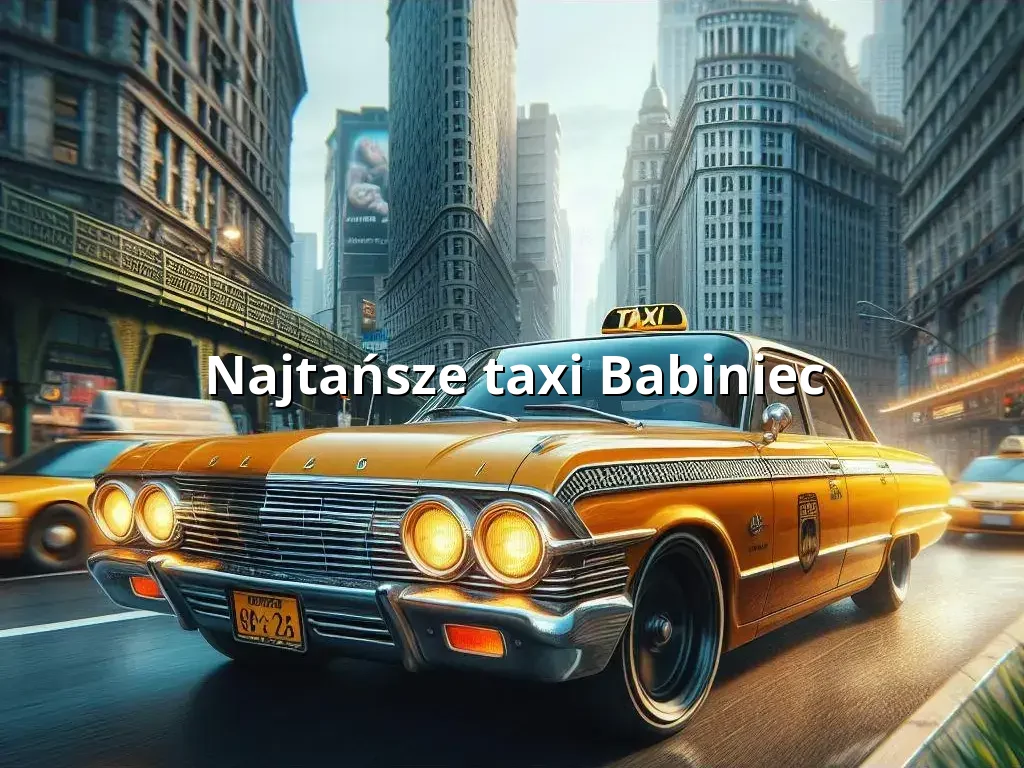 Tanie Taxi Babiniec