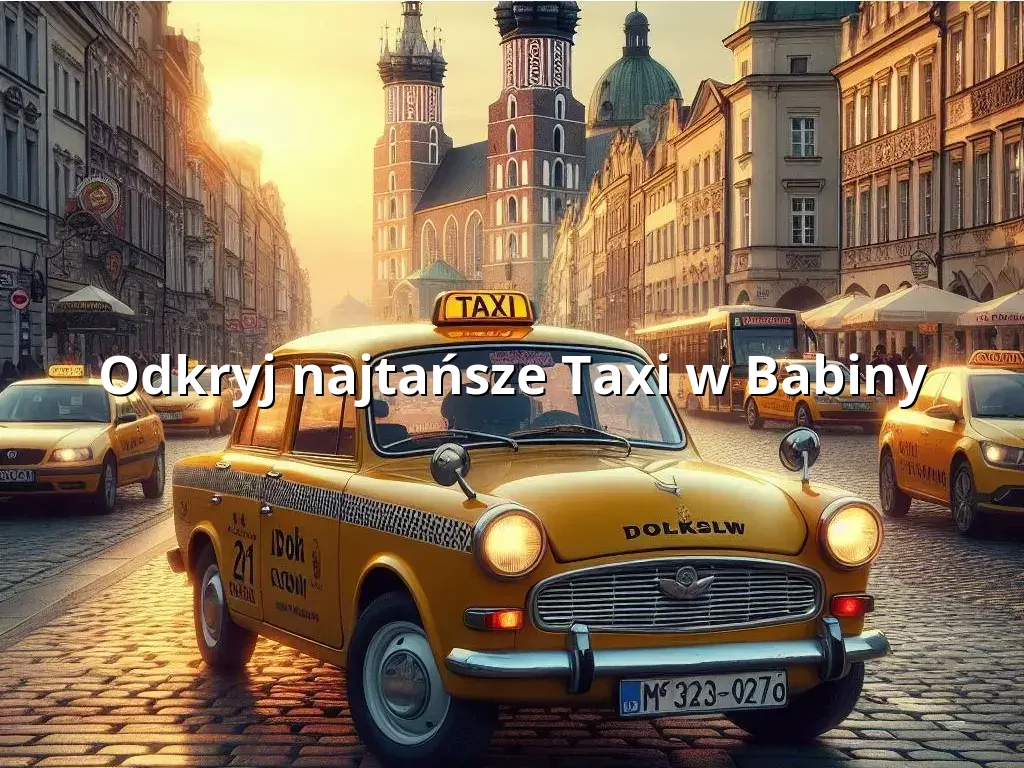 Tanie Taxi Babiny