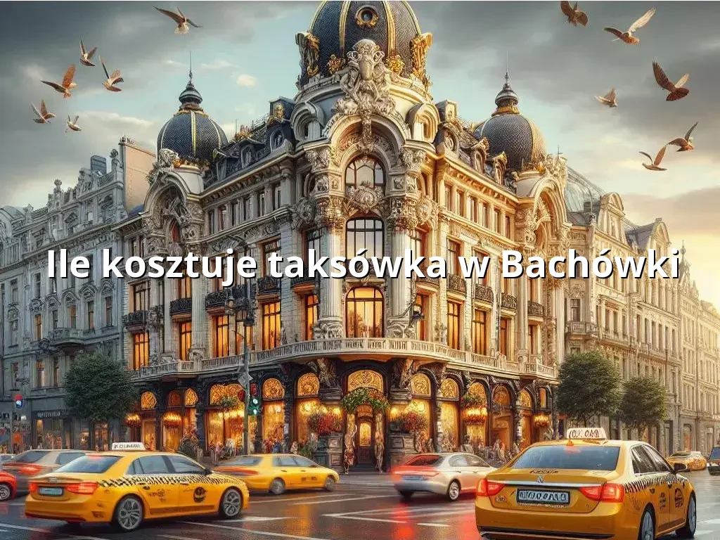 Tanie Taxi Bachówki