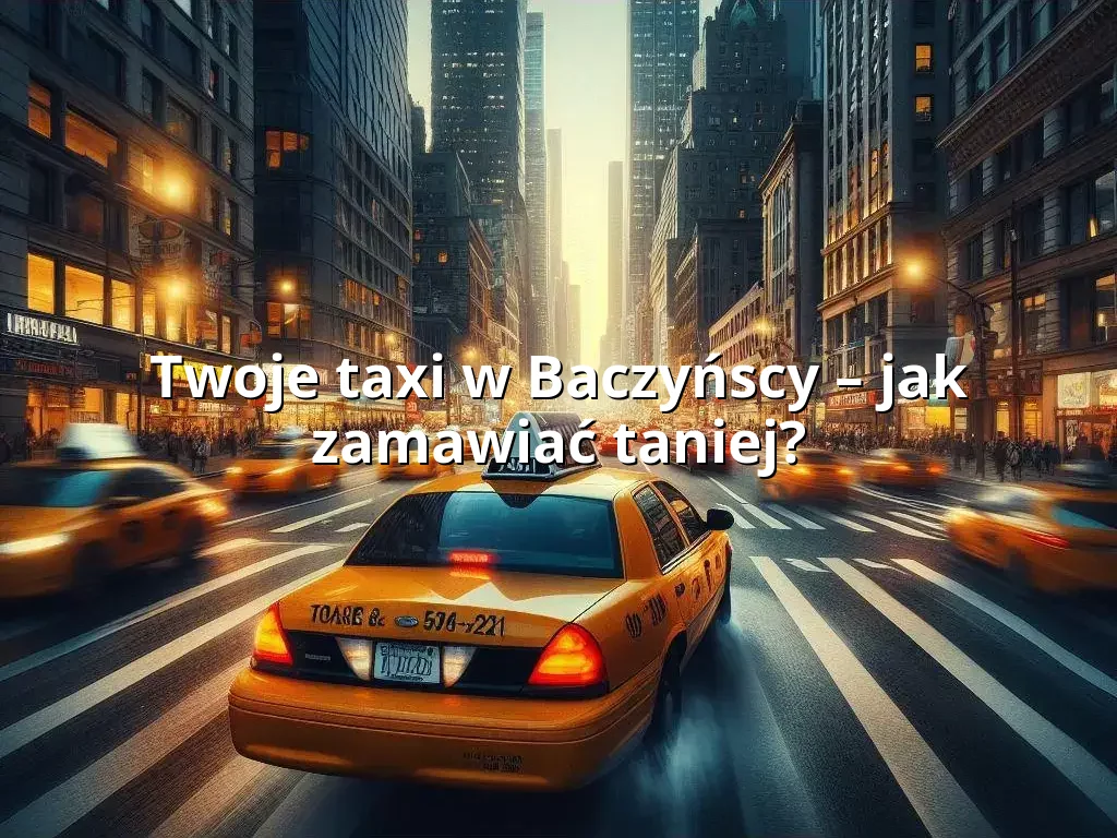 Tanie Taxi Baczyńscy