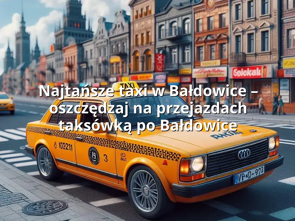 Tanie Taxi Bałdowice