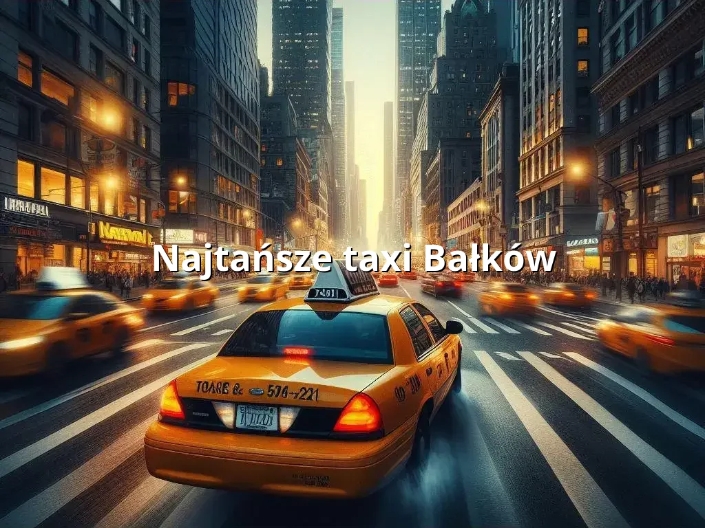 Tanie Taxi Balków