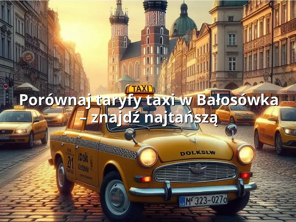 Tanie Taxi Bałosówka