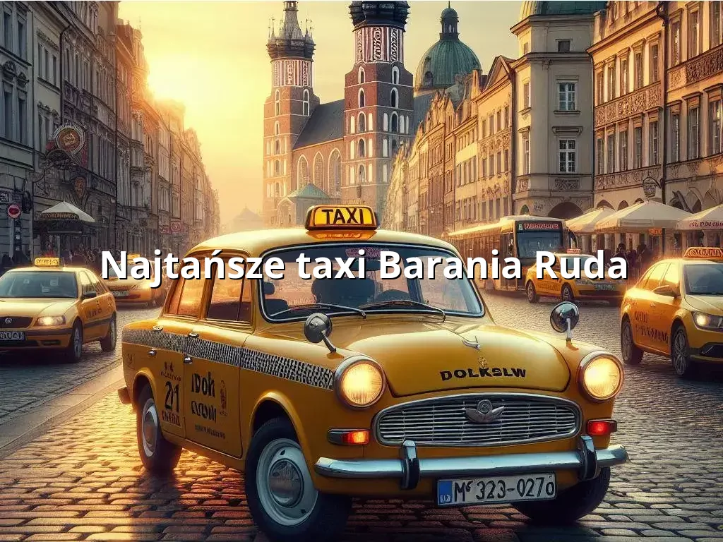 Tanie Taxi Barania Ruda