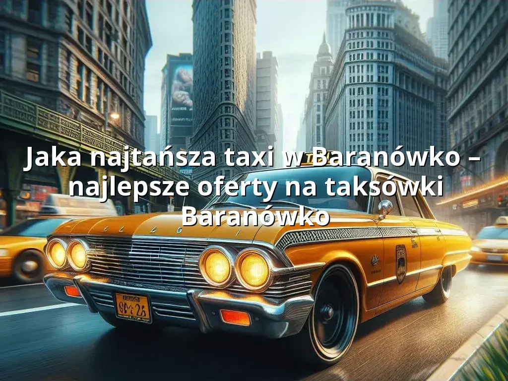 Tanie Taxi Baranówko