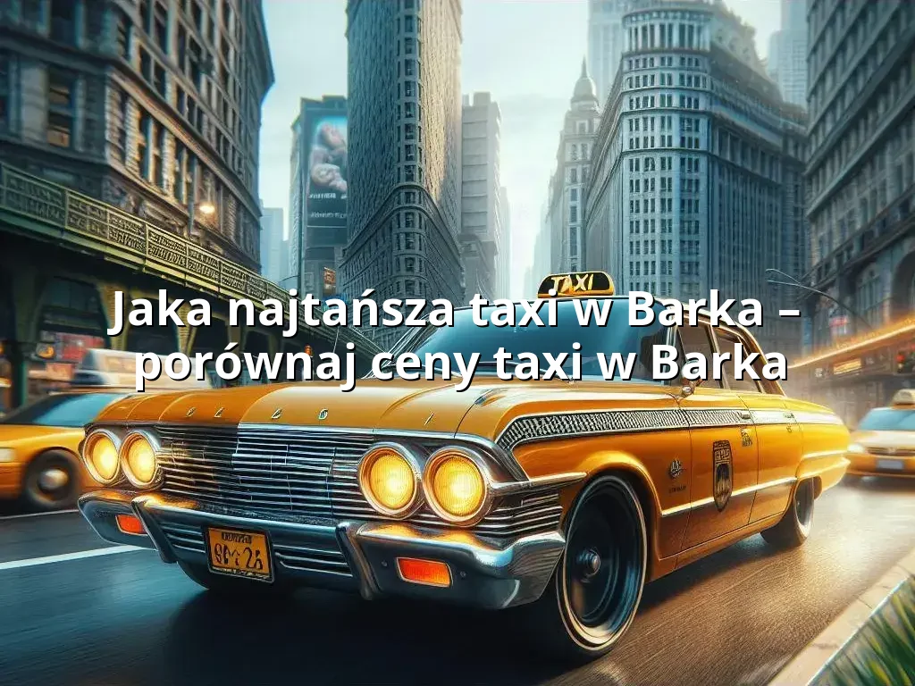 Tanie Taxi Barka