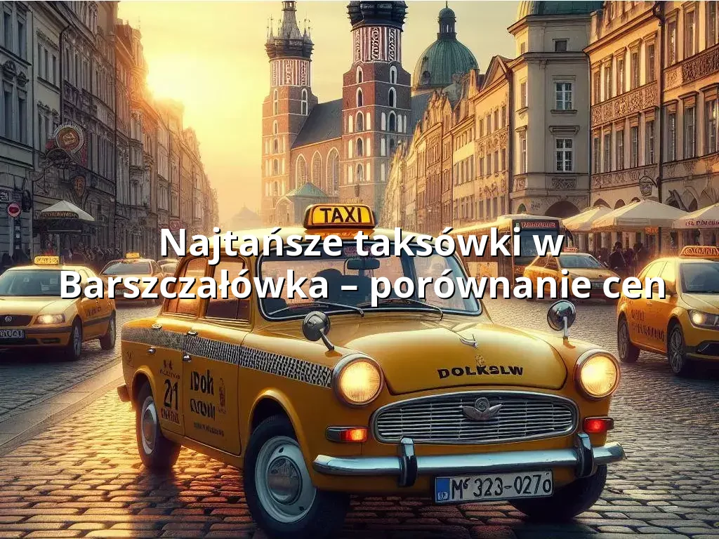 Tanie Taxi Barszczałówka