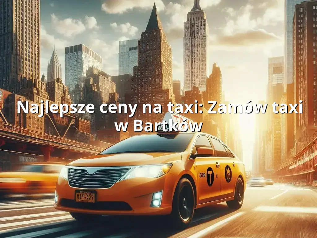 Tanie Taxi Bartków