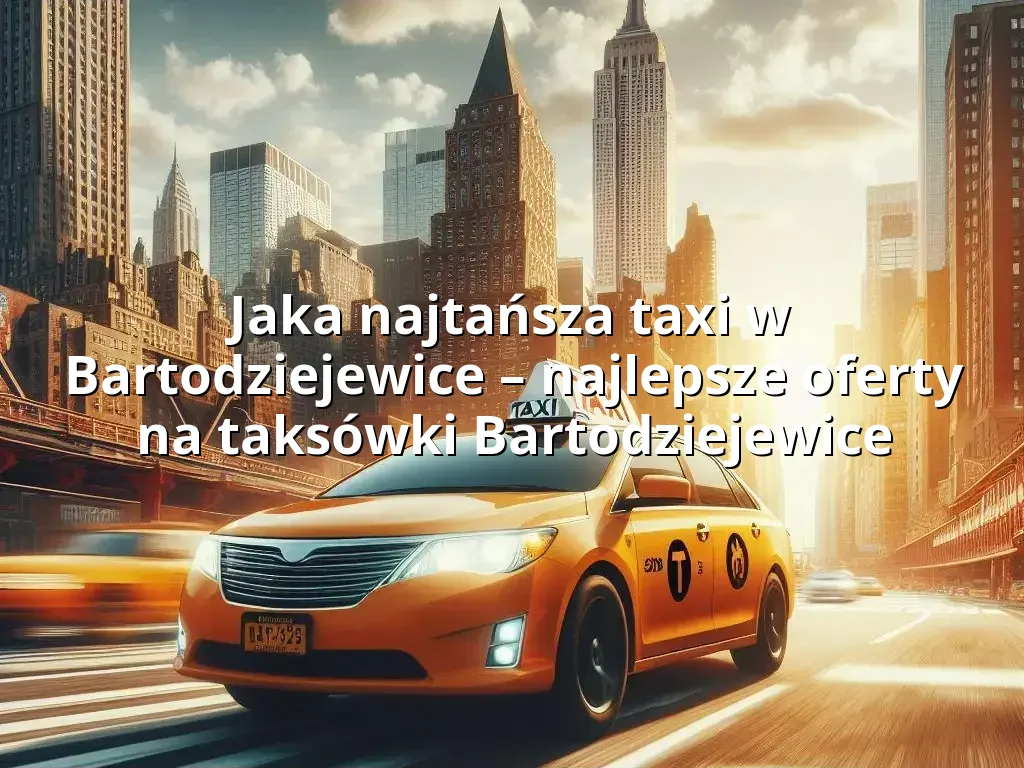 Tanie Taxi Bartodziejewice