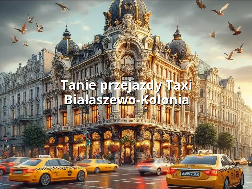 Tanie Taxi Białaszewo-Kolonia