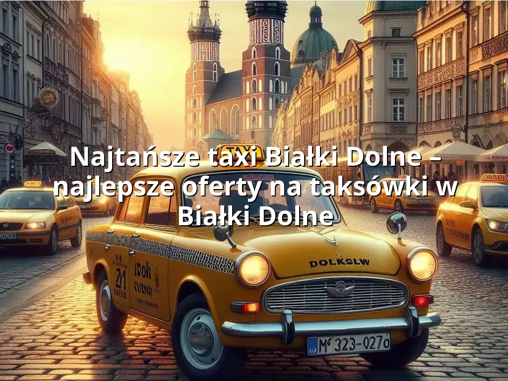 Tanie Taxi Białki Dolne