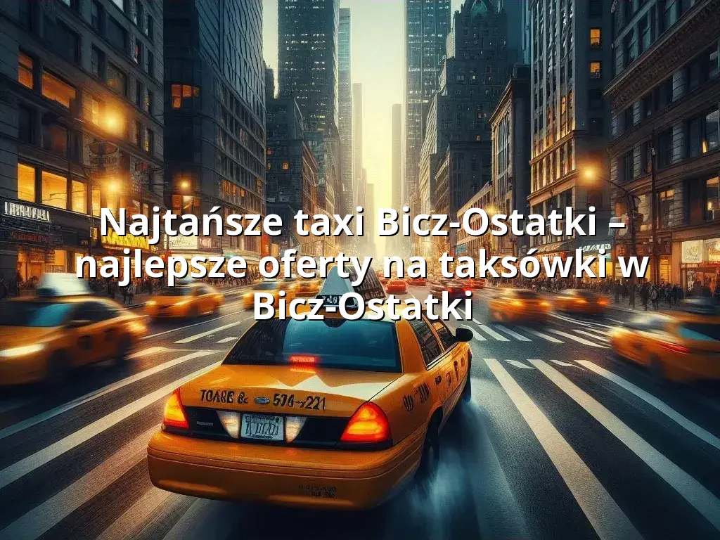 Tanie Taxi Bicz-Ostatki