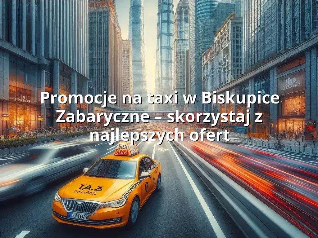 Tanie Taxi Biskupice Zabaryczne