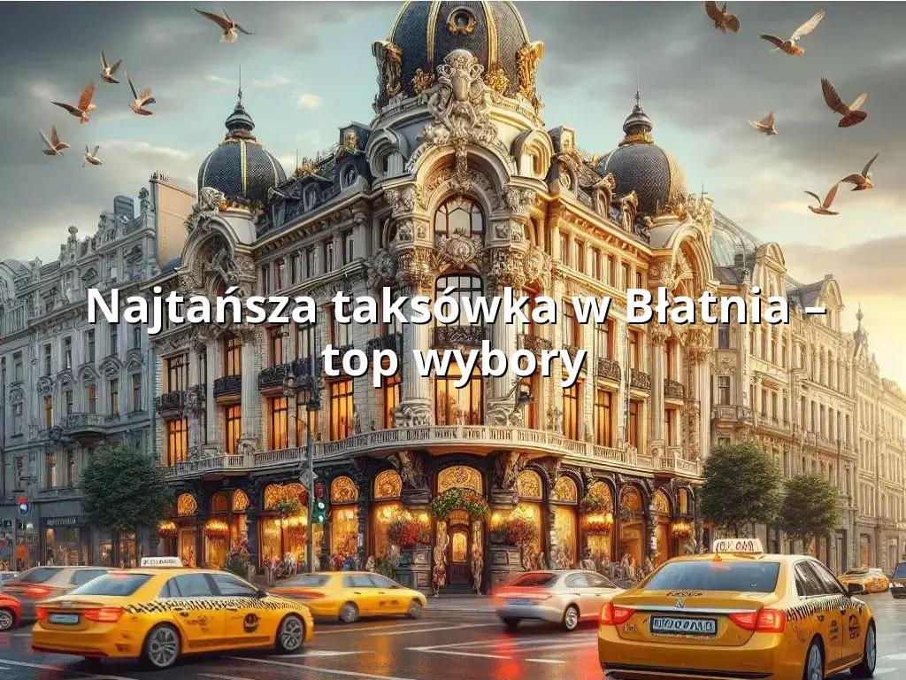 Tanie Taxi Błatnia