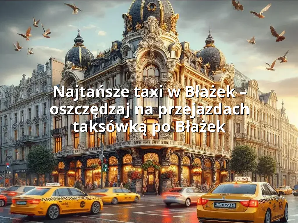 Tanie Taxi Błażek