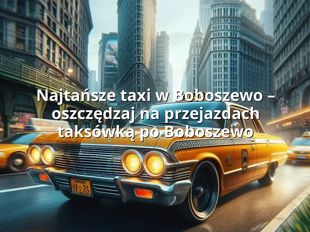 Tanie Taxi Boboszewo