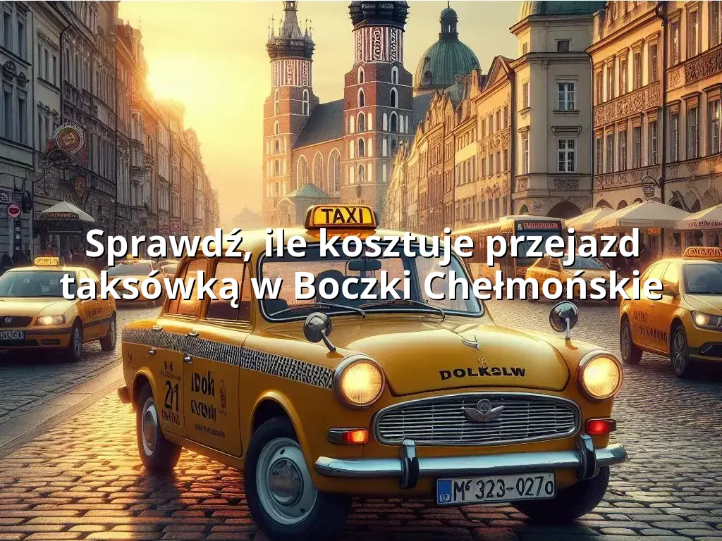 Tanie Taxi Boczki Chełmońskie