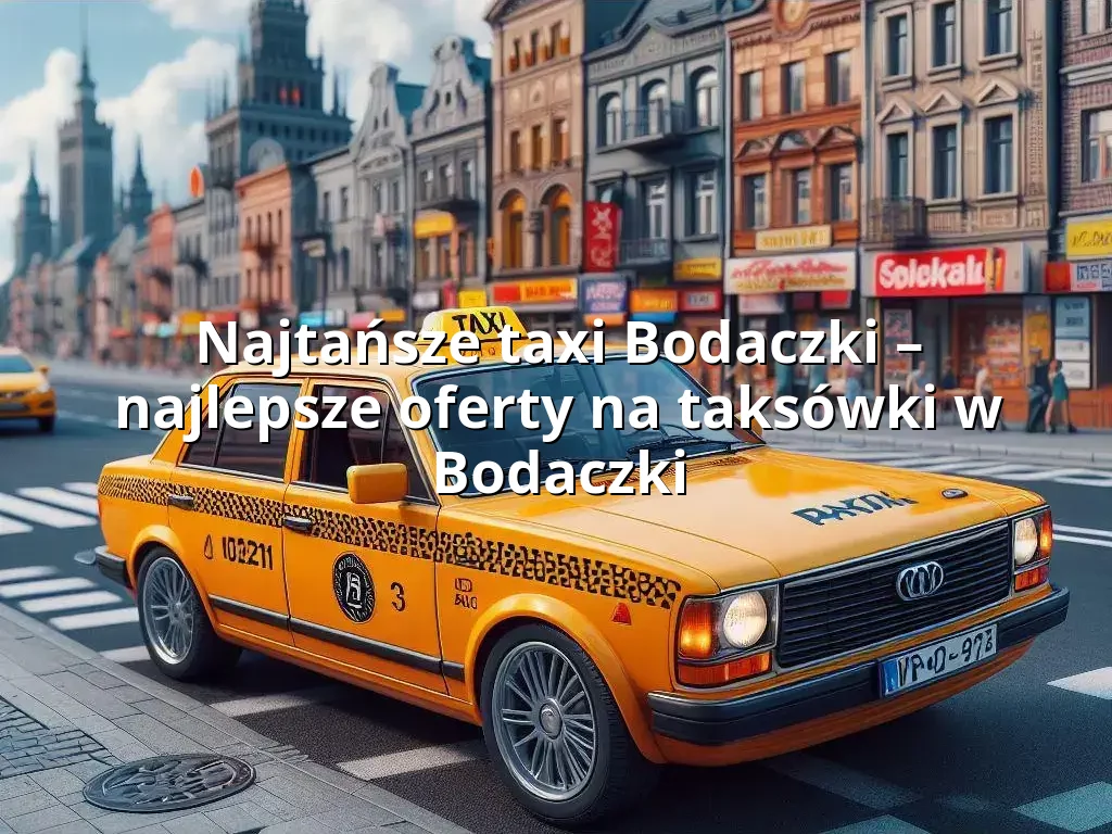 Tanie Taxi Bodaczki