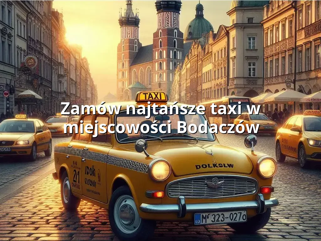 Tanie Taxi Bodaczów