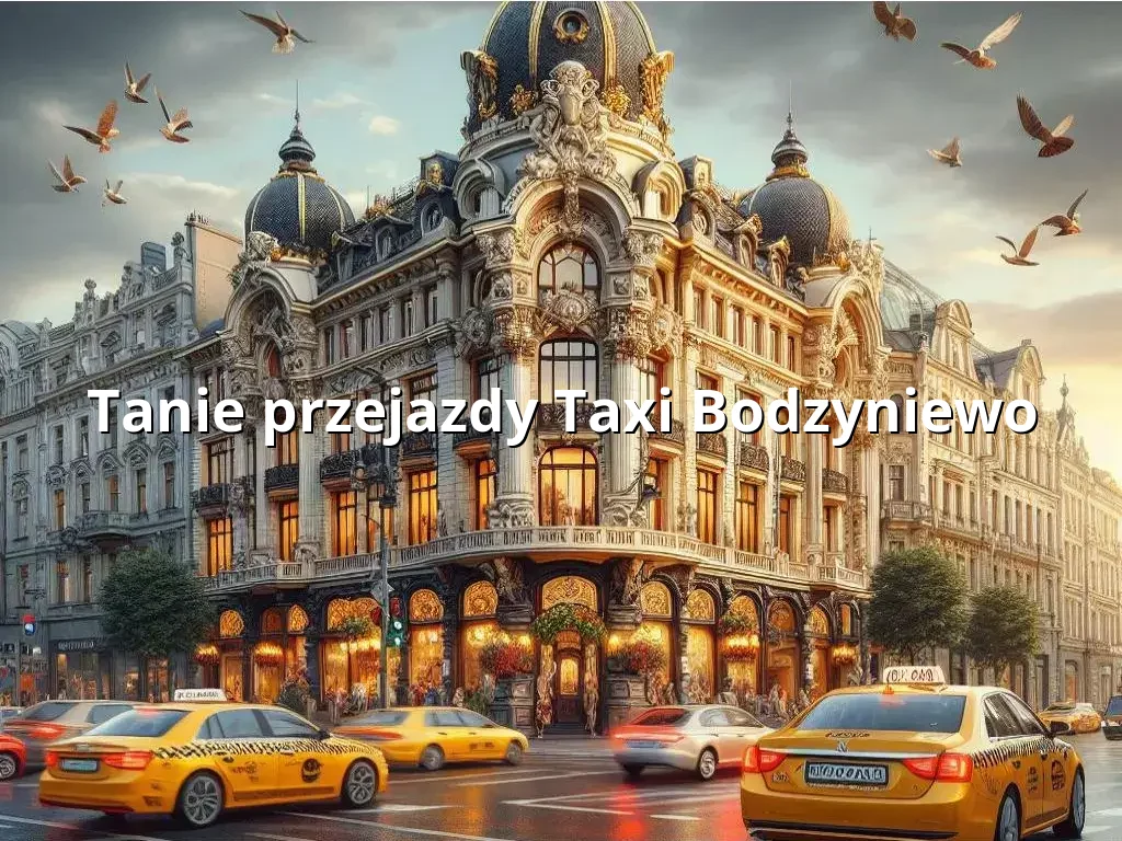 Tanie Taxi Bodzyniewo