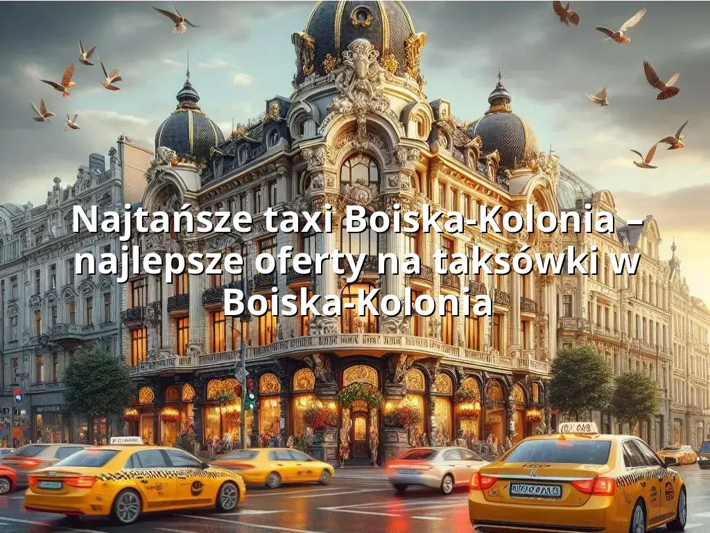 Tanie Taxi Boiska-Kolonia