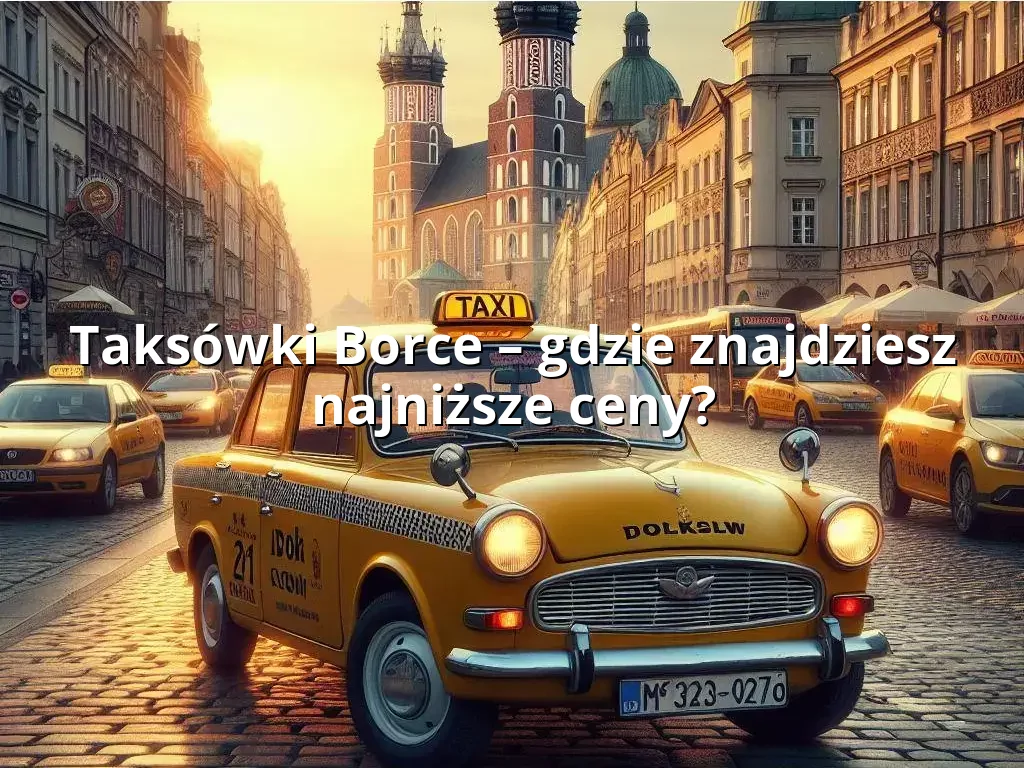 Tanie Taxi Borce