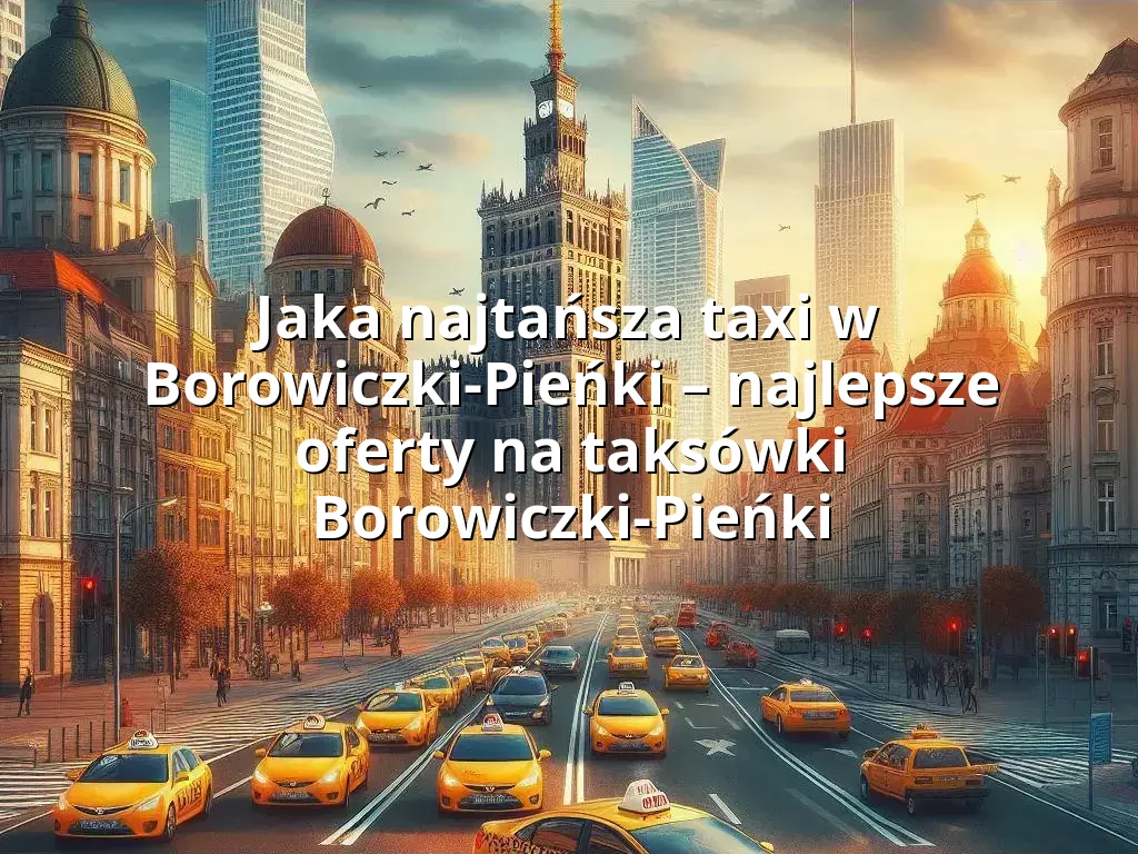 Tanie Taxi Borowiczki-Pieńki