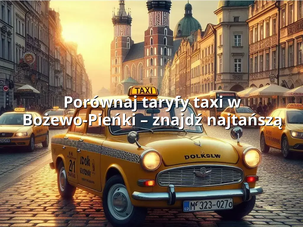 Tanie Taxi Bożewo-Pieńki