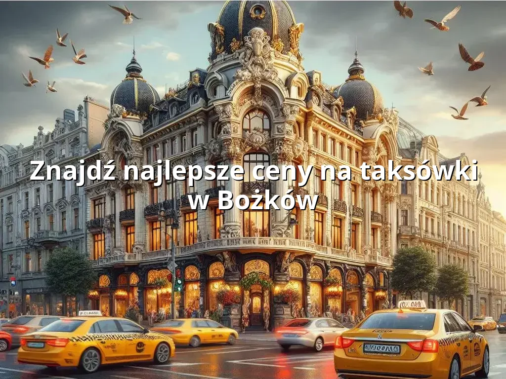 Tanie Taxi Bożków