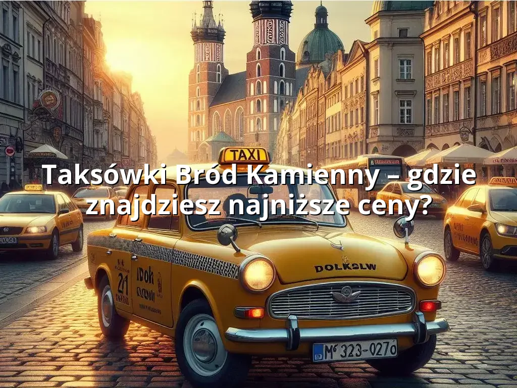 Tanie Taxi Bród Kamienny