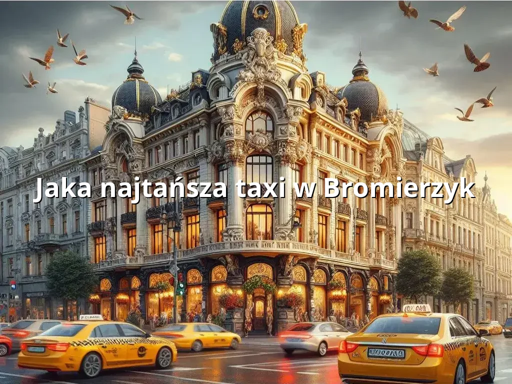 Tanie Taxi Bromierzyk